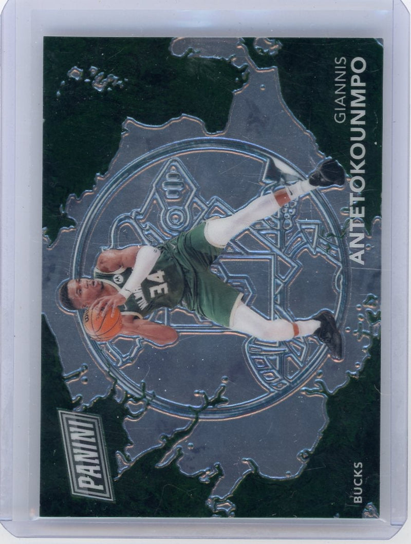 Giannis Antetokoumpo 2025 Panini Player Of The Day 
