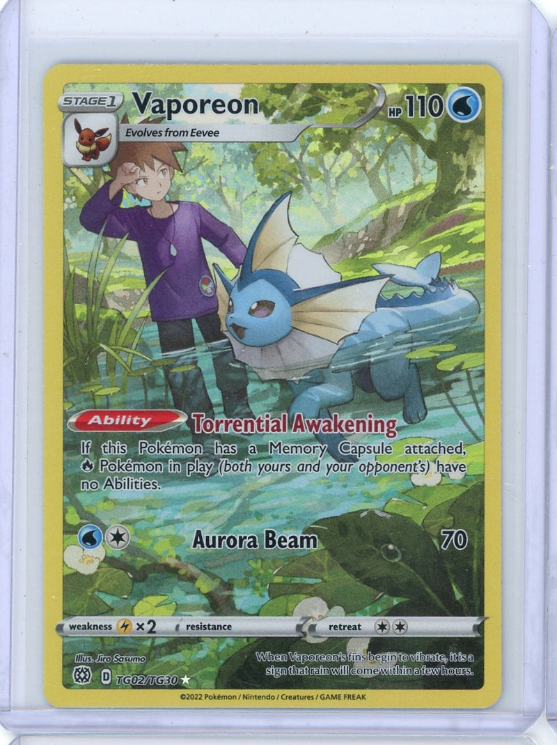 Vaporeon Pokémon Brilliant Stars Trainer Gallery 