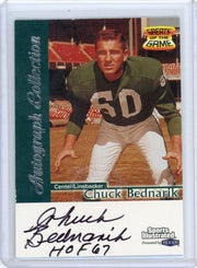 Chuck Bednarik 1999 Fleer Sports Illustrated Autograph Collection