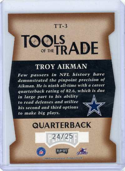 Troy Aikman 2000 Absolute Tools of the trade #24/25
