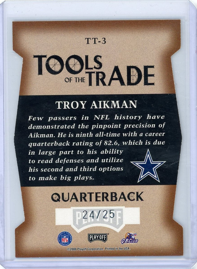 Troy Aikman 2000 Absolute Tools of the trade 