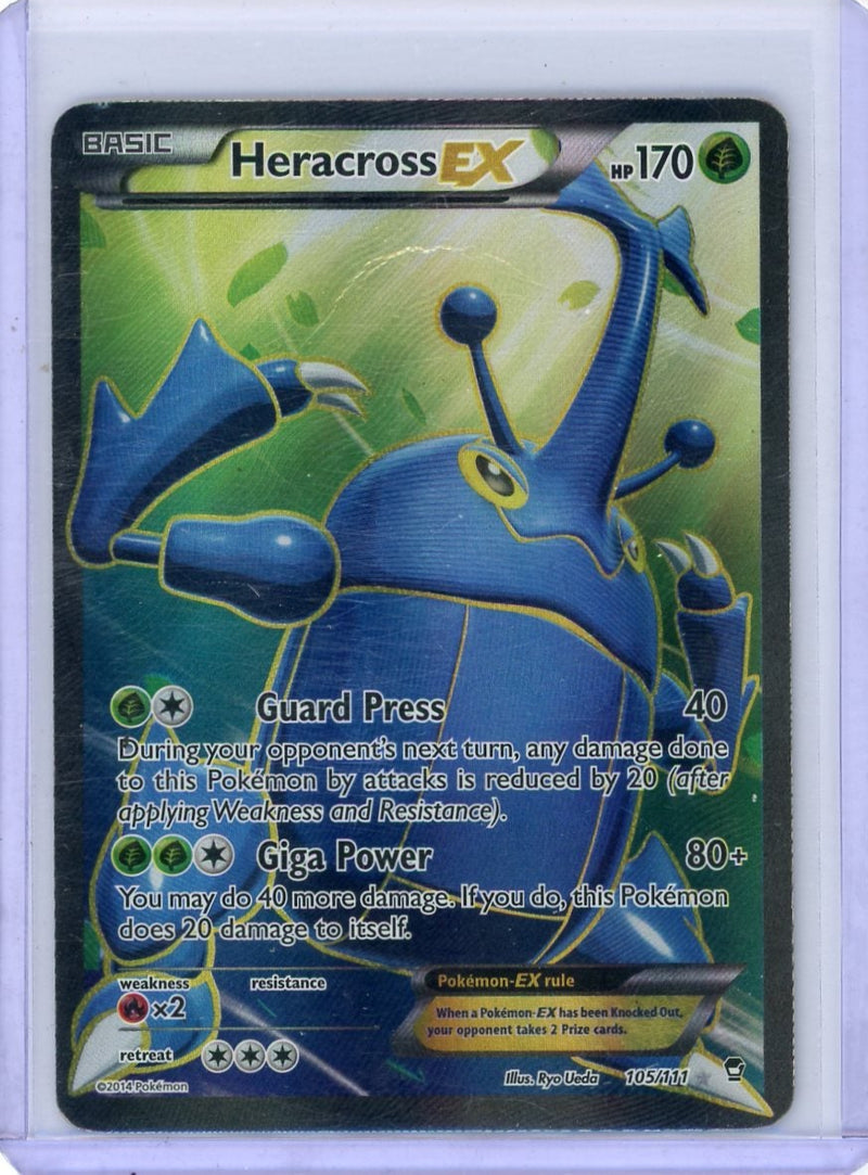Heracross EX Pokémon Furious Fists Full-Art 