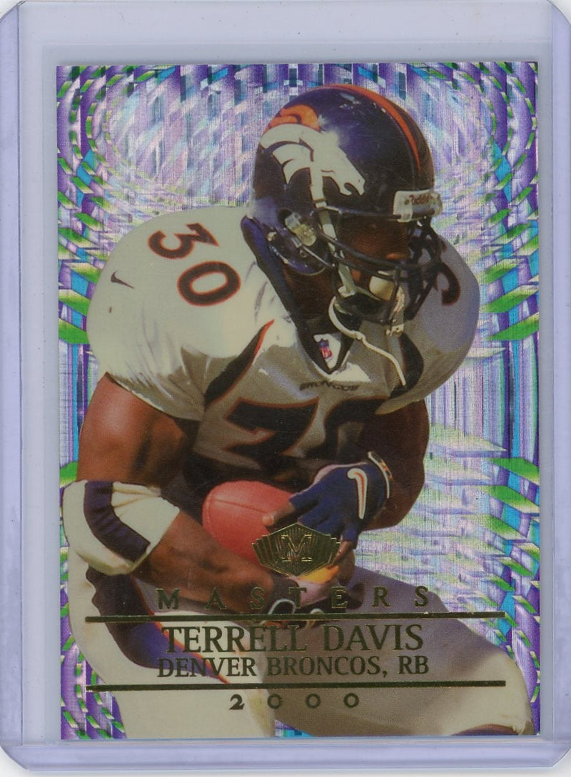 Terrell Davis 2000 Masters Refractor 
