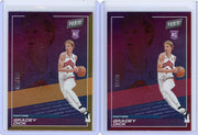 Gradey Dick 2024 Panini Player of the Day #'d /99 + /199 RC 2-card lot