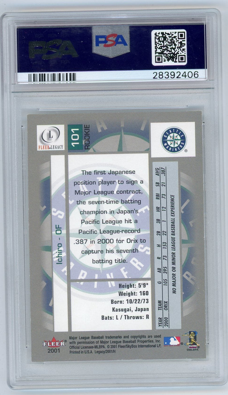 Ichiro 2001 Fleer Legacy 