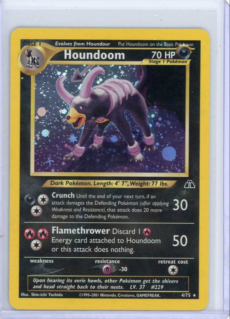 Houndoom Pokémon Neo Discovery Holo Rare 