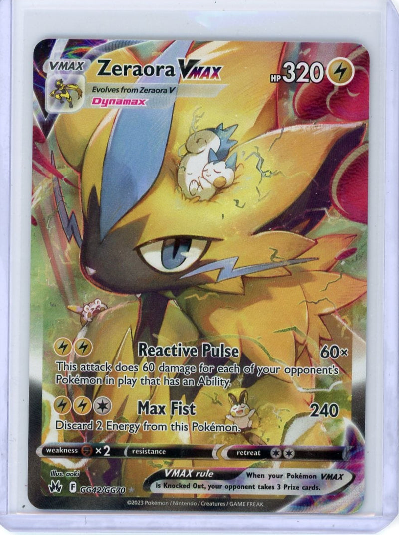 Zeraora Vmax Pokémon Crown Zenith Galarian Gallery 