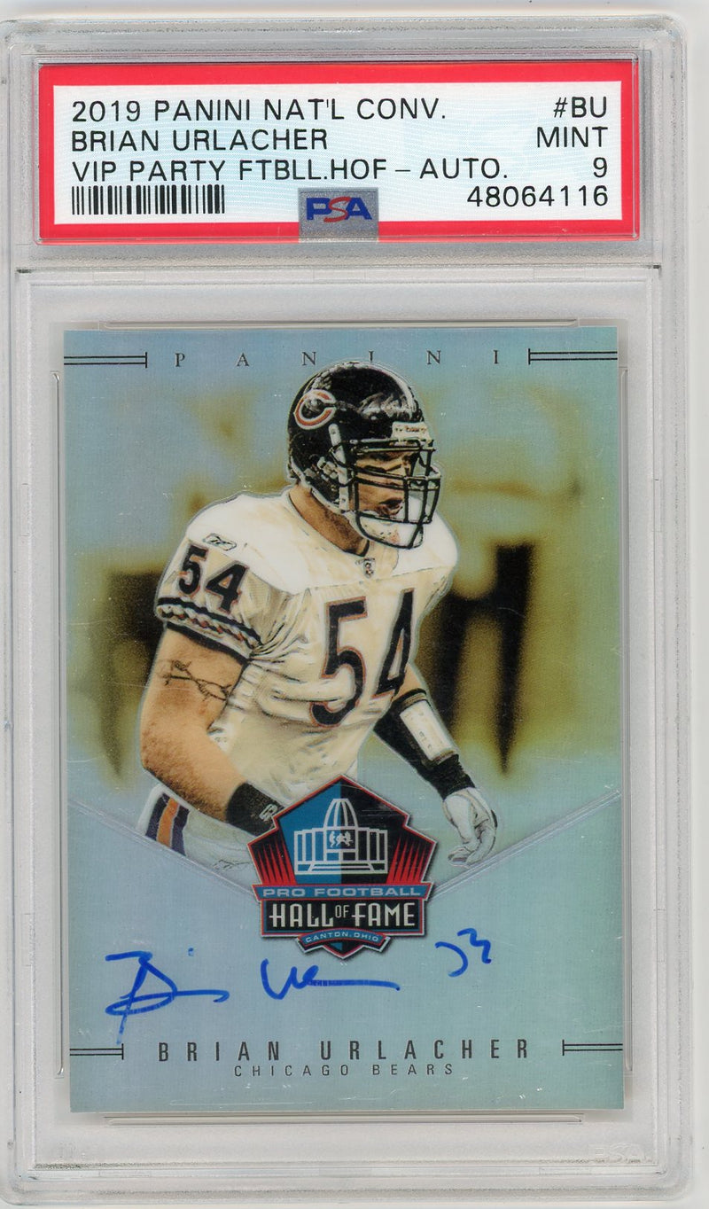 Brian Urlacher 2019 Panini National Convention VIP Pary HoF Autograph 