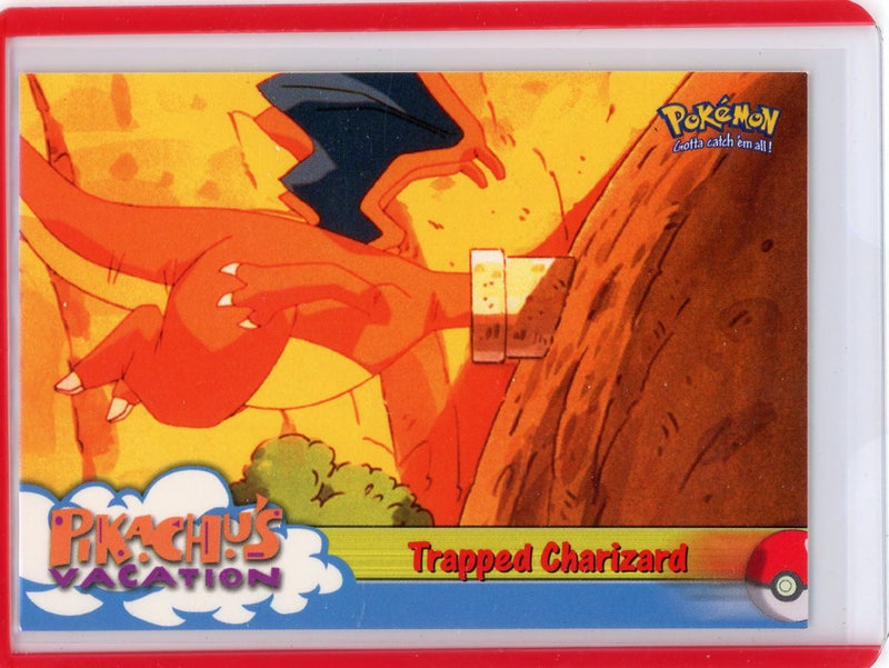 Trapped Charizard 1998 Topps Pokemon Pikachu&