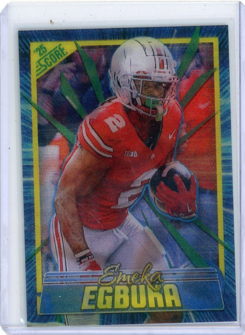 Emeka Egbuka 2025 Panini Score Football Dynamics