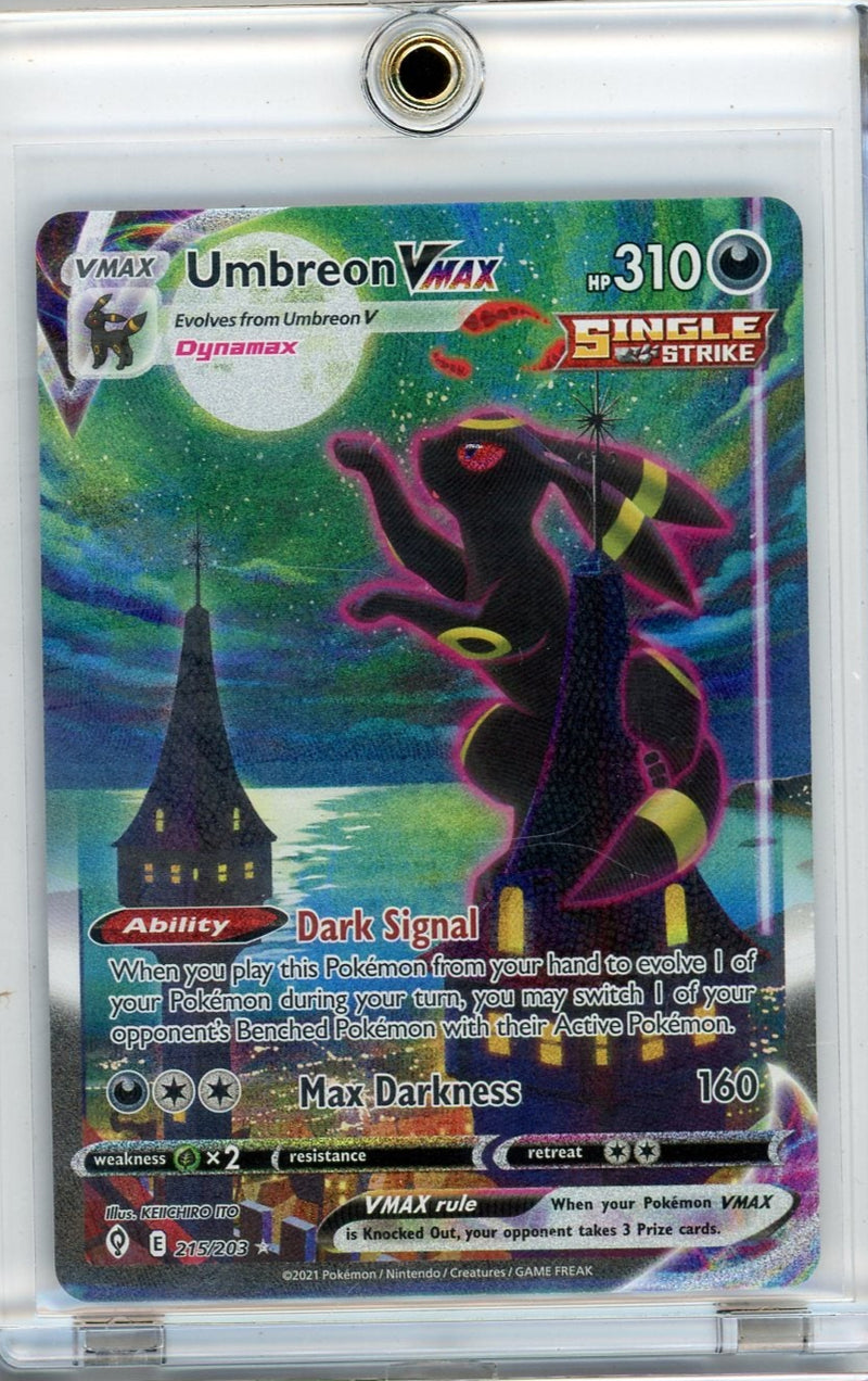 Umbreon Vmax Pokémon Evolving Skies Alternate Full-Art 
