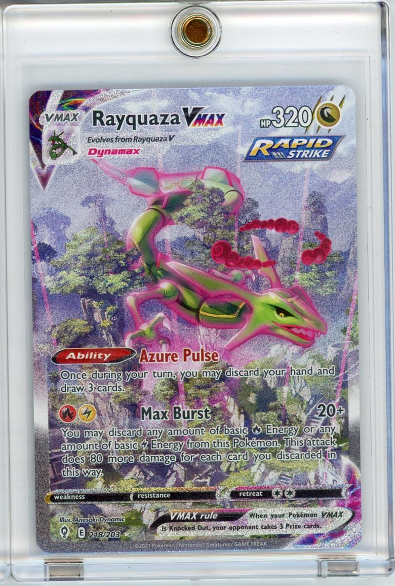 Rayquaza Vmax Pokémon Evolving Skies Alternate Full-Art 