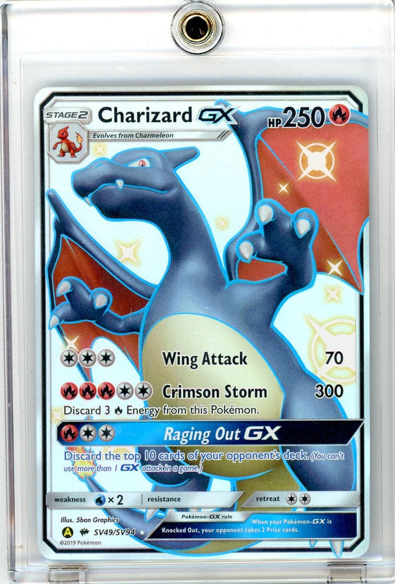 Charizard GX Pokémon Hidden Fates Shiny Full-Art 