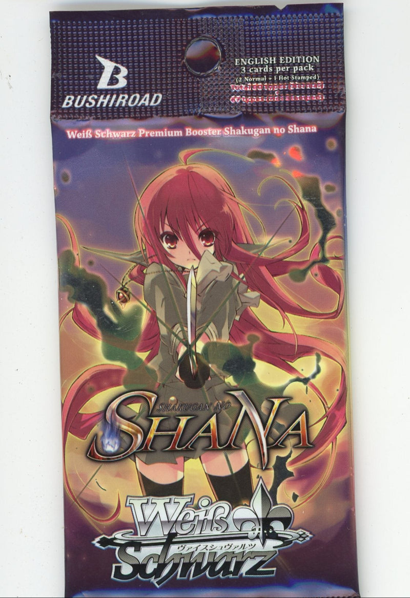 Weiss Schwarz Shakugan No Shana booster pack