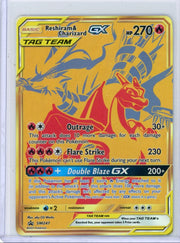 Reshiram & Charizard GX Pokémon Black Star Promo #SM247