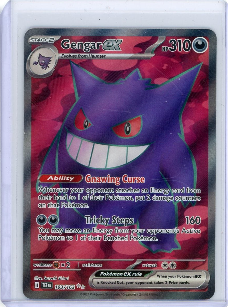 Gengar ex Pokémon Temporal Forces Full-Art 