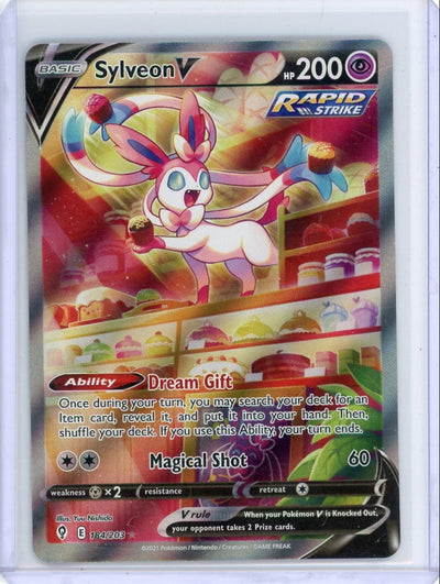 Sylveon V Pokémon Evolving Skies Alternate Full-Art #184/203