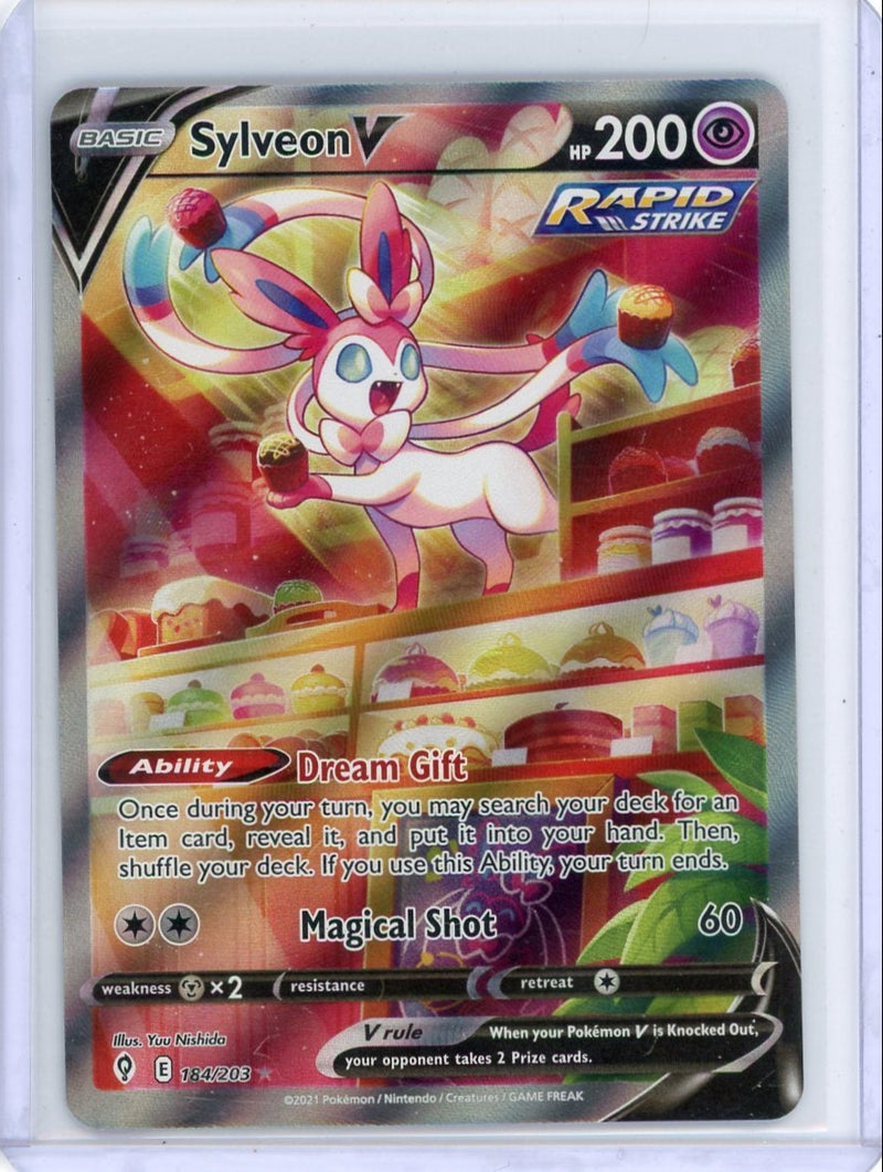 Sylveon V Pokémon Evolving Skies Alternate Full-Art 