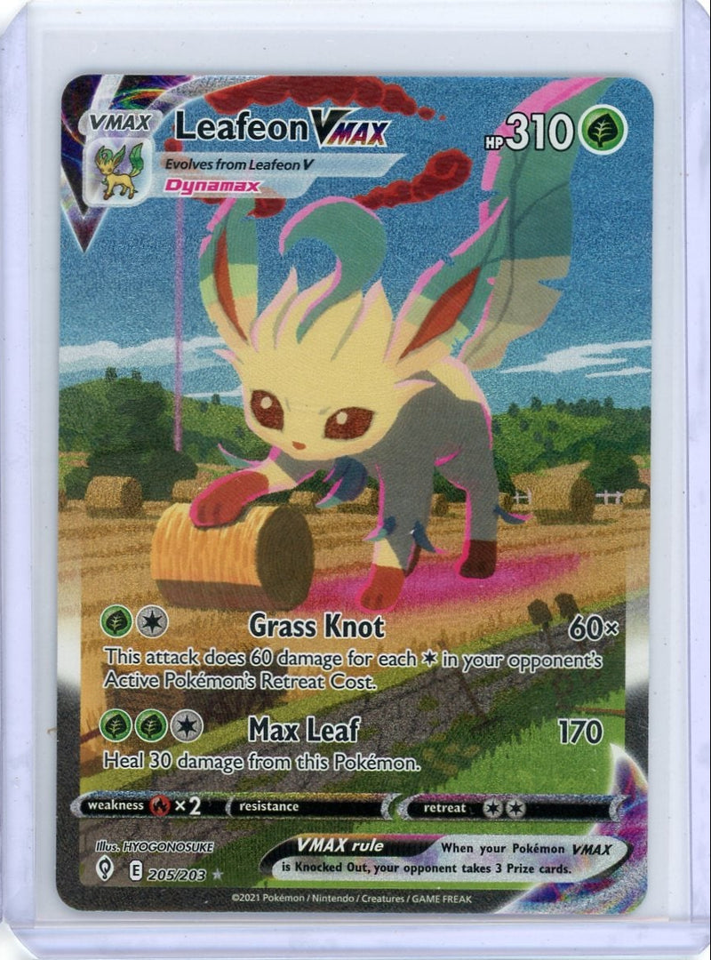 Leafeon Vmax Pokémon Evolving Skies Alternate Full-Art 