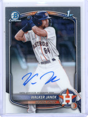 Walker Janek 2025 1st Bowman Chrome autograph