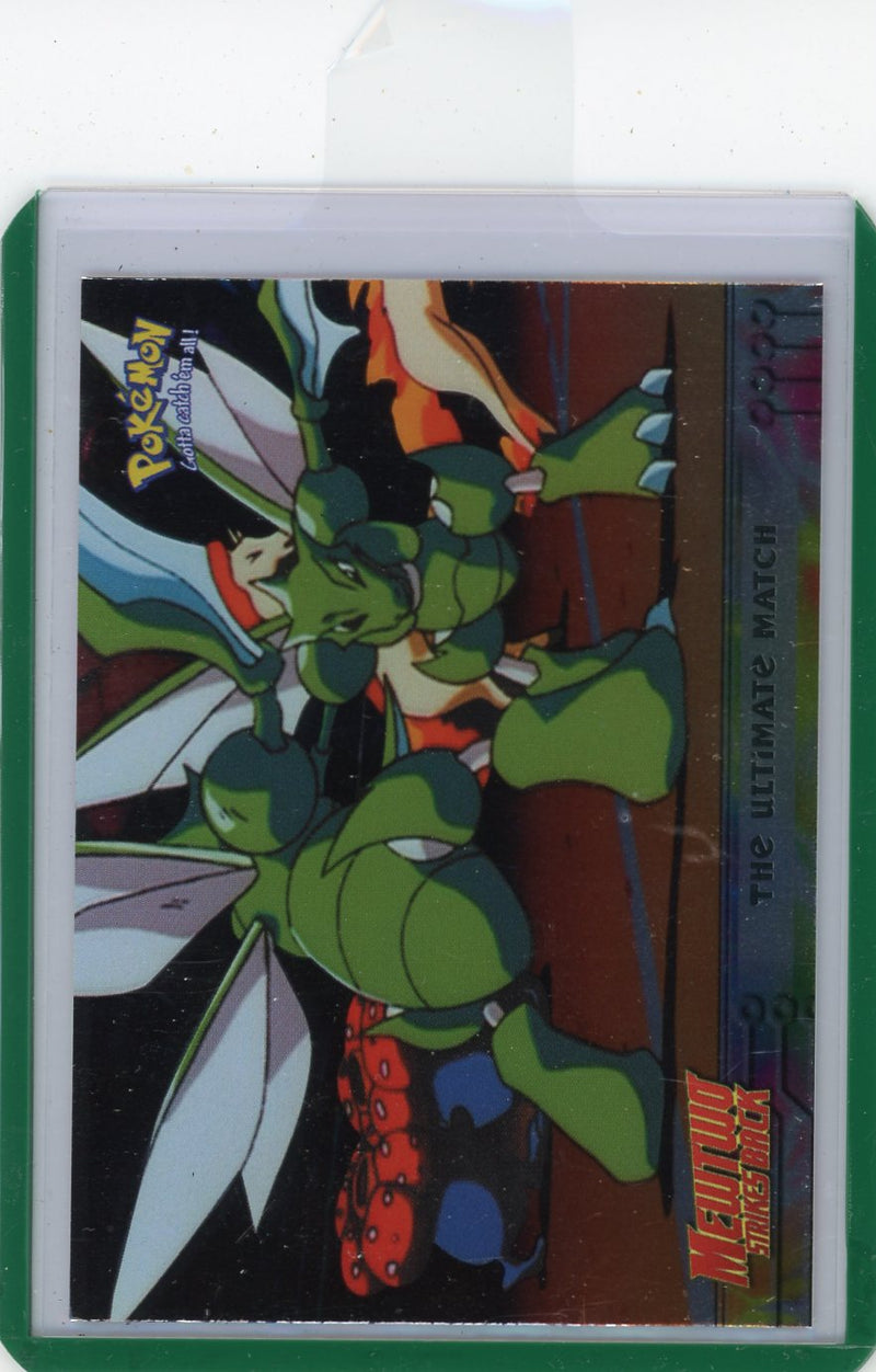 The Ultimate Match 1998 Topps Pokemon Mewtwo Strikes Back foil 