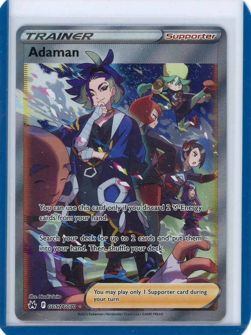 Adaman Pokémon Crown Zenith Galarian Gallery 