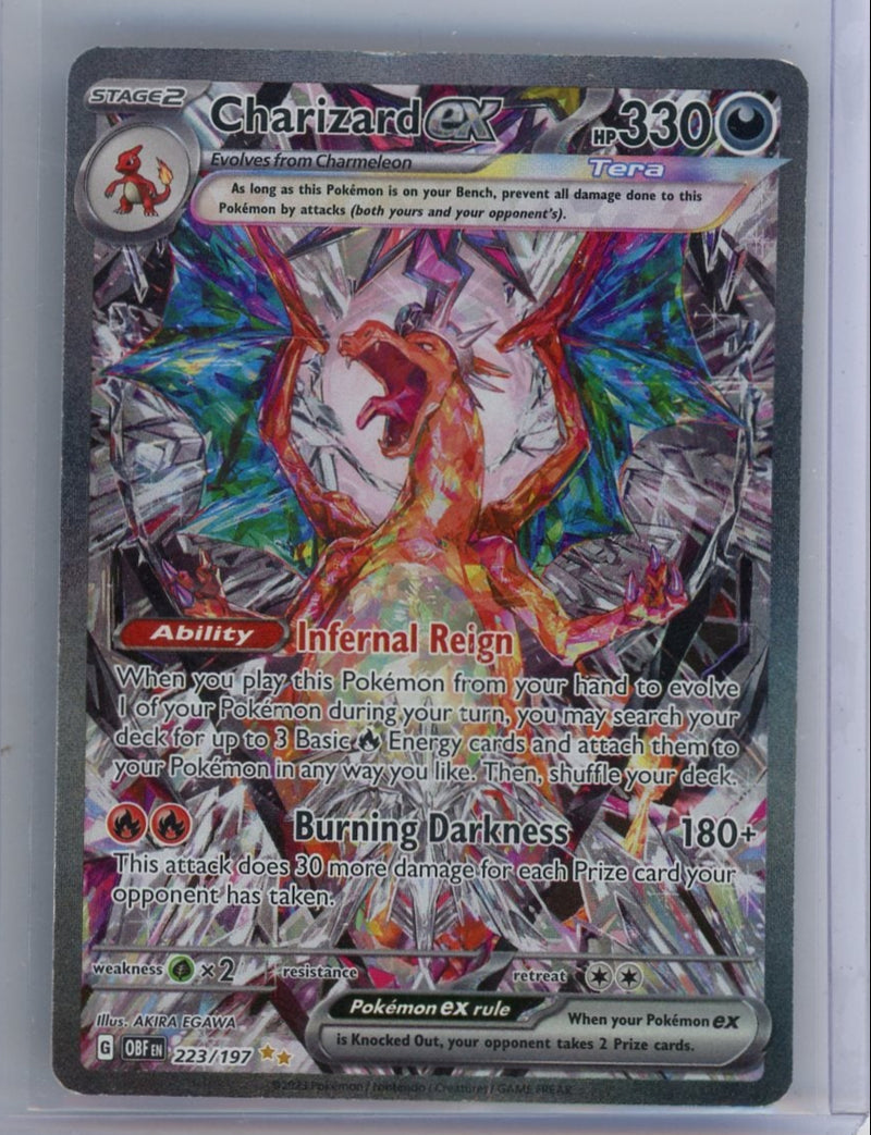 Charizard ex Pokémon Obsidian Flames Special Illustration Rare 