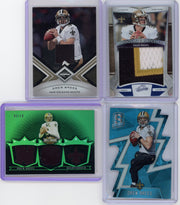Drew Brees 4-card numbered lot SP