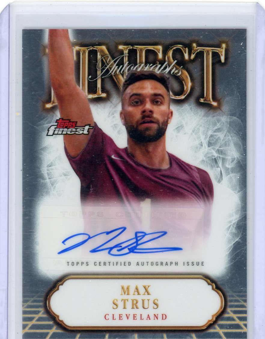Max Strus 2024-25 Topps Finest Autographs