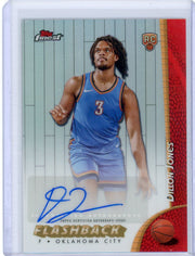 Dillon Jones 2024-25 Topps Finest Flashback Refractor Auto RC