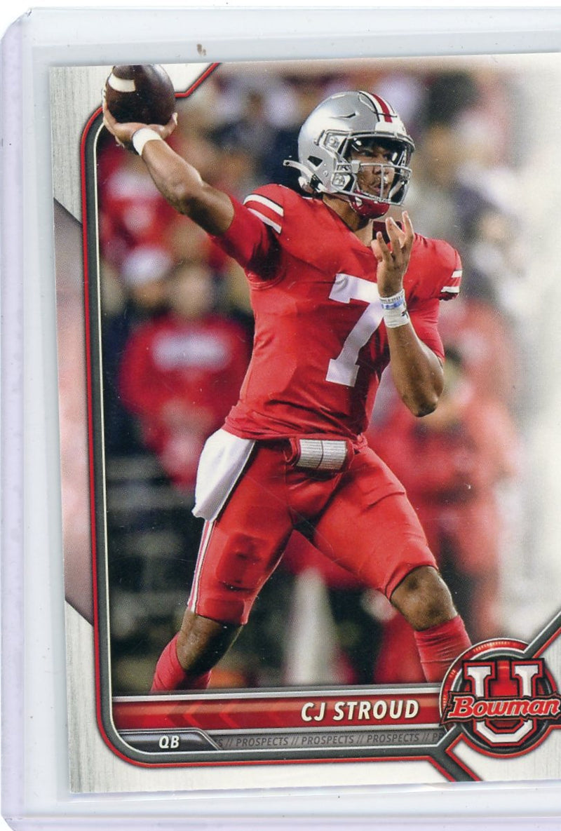 CJ Stroud 2022 Topps Bowman University 