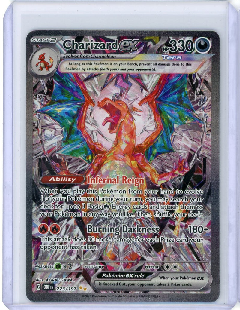 Charizard ex Pokémon Obsidian Flames Special Illustration Rare 