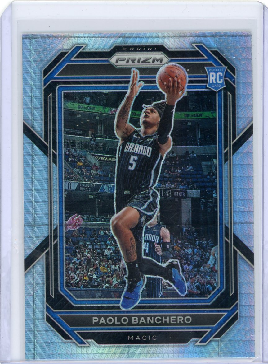Paolo Banchero 2022 Panini Prizm Hyper Rookie Card #249