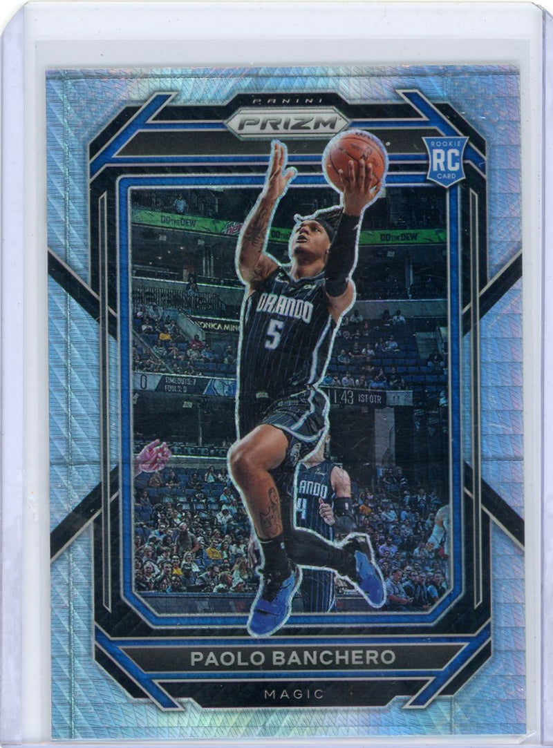 Paolo Banchero 2022 Panini Prizm Hyper Rookie Card 