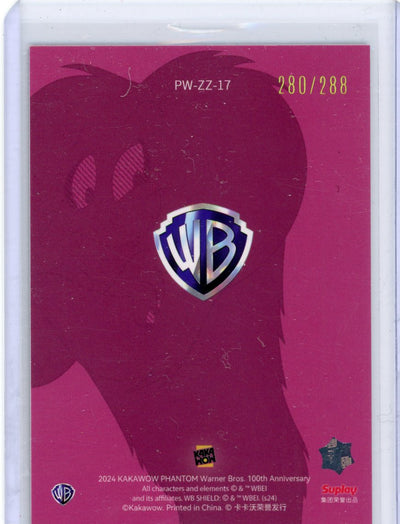 Gossamer 2024 Kakawow Phantom Warner Brothers 100th Anniversary Magazine Card #'d 280/288