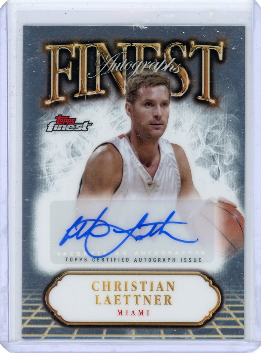Christian Laettner 2024-25 Topps Finest Autographs