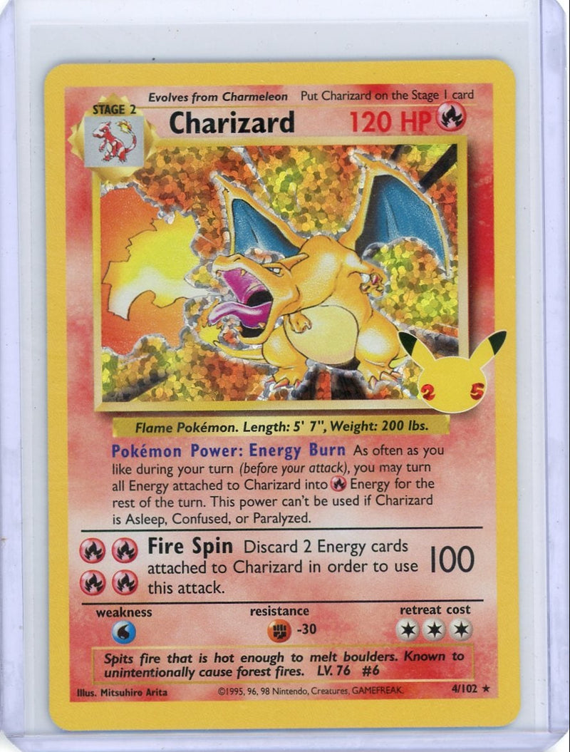 Charizard Pokémon Celebrations Classic Collection 