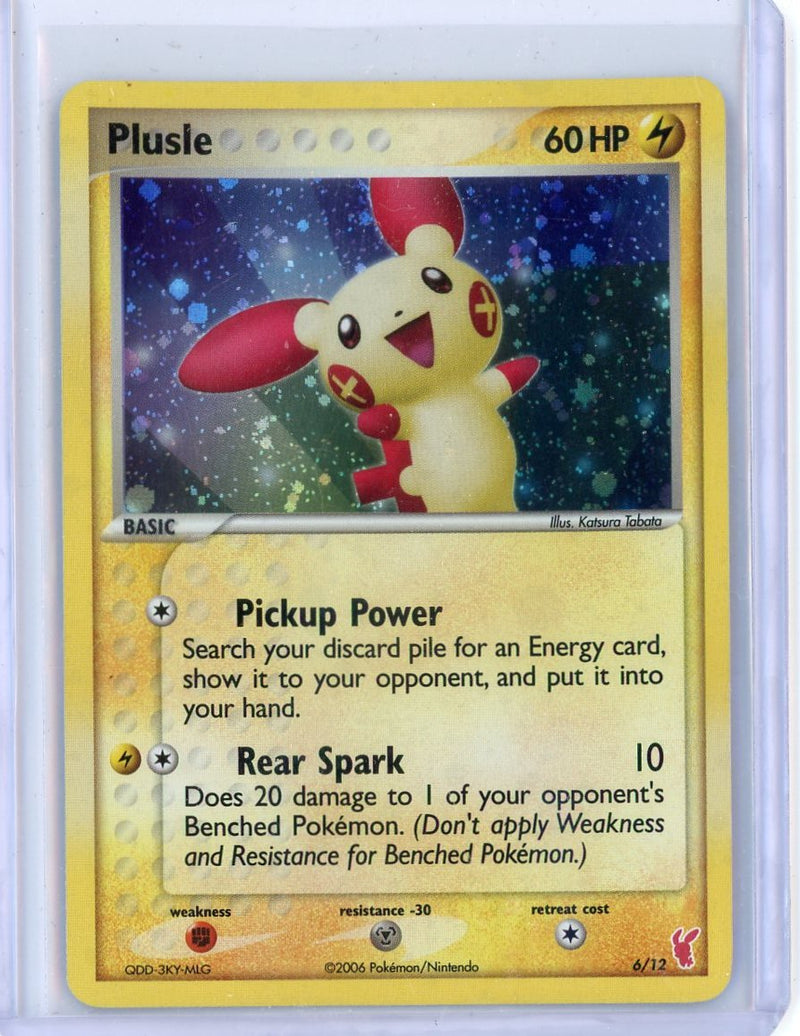 Plusle 2006 Pokemon holo 6/12