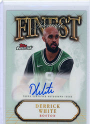 Derrick White 2024-25 Topps Finest Autographs