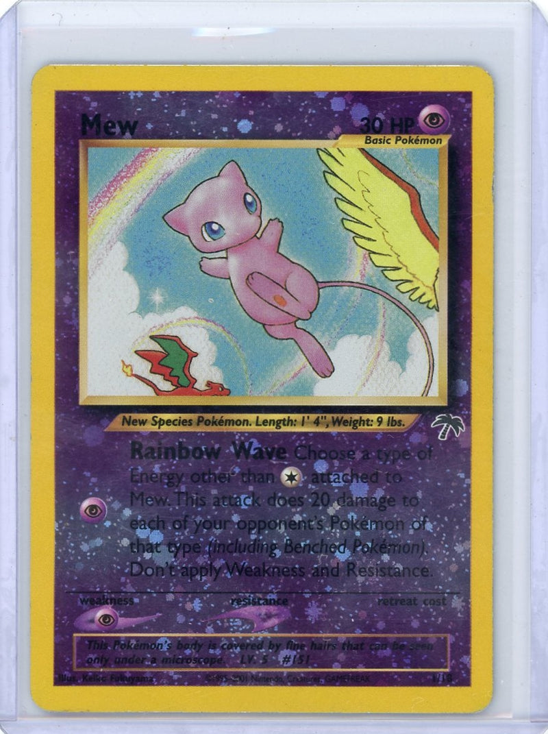 Mew Pokémon Southern Islands Reverse Holofoil 
