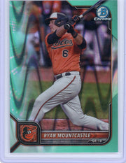 Ryan Mountcastle 2022 Bowman Chrome aqua lava refractor #'d 178/199