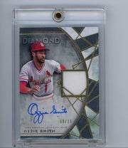 Ozzie Smith 2022 Topps Diamond Icons Patch Autograph #'d 09/10