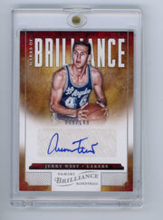 Jerry West 2012 Panini Brilliance Autograph #'d 079/149