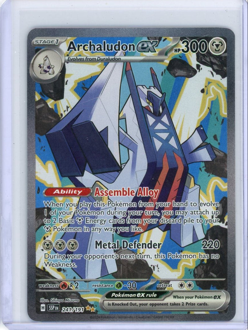 Archaludon ex Pokémon Surging Sparks Special Illustration Rare 