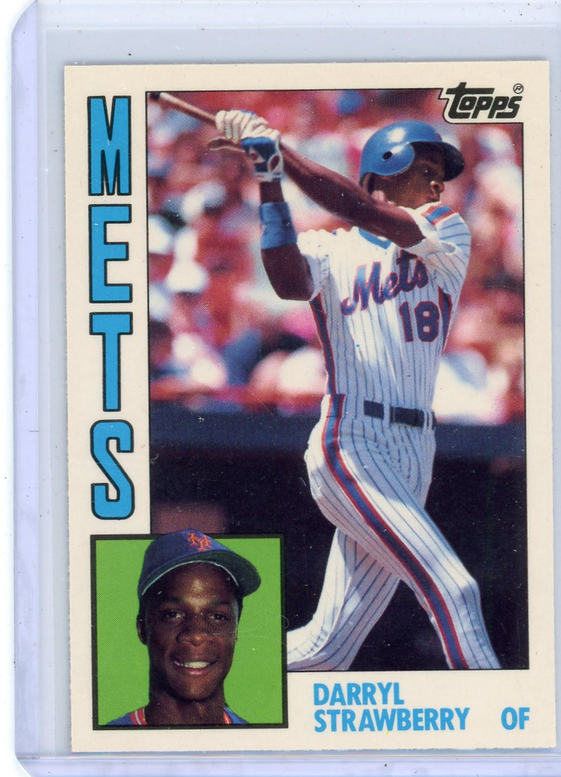 Darryl Strawberry 1984 Topps Tiffany 