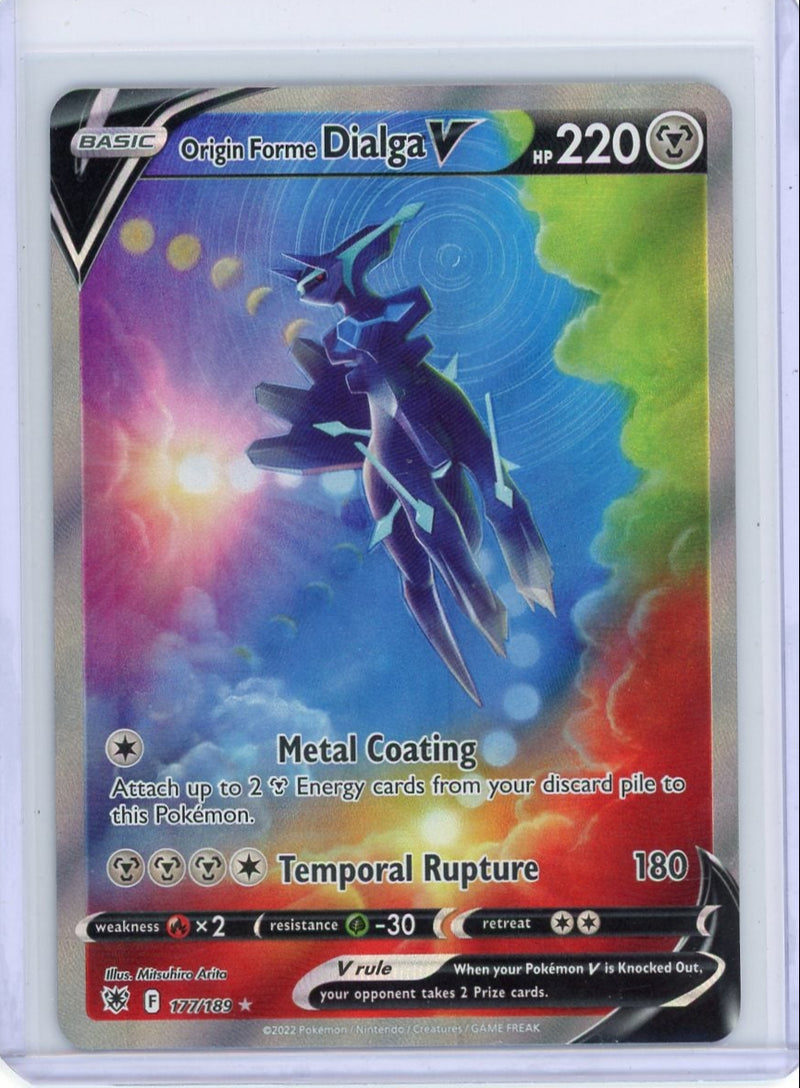 Origin Forme Dialga V Pokémon Astral Radiance Alternate Full-Art 