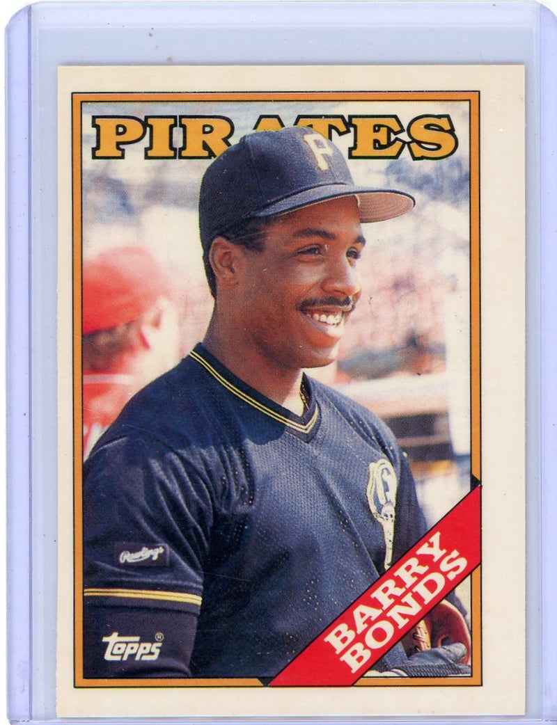 Barry Bonds 1988 Topps Tiffany 