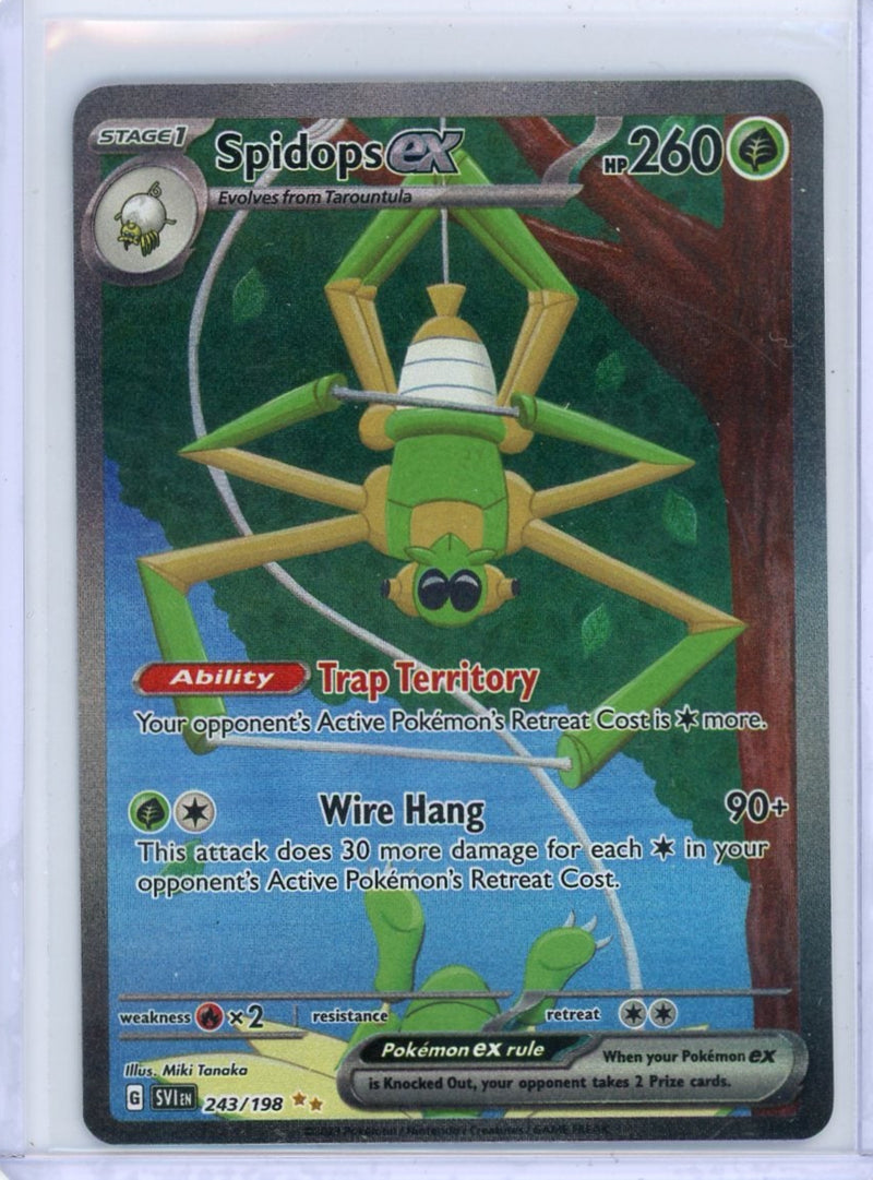 Spidops ex Pokémon Scarlet & Violet Special Illustration Rare 