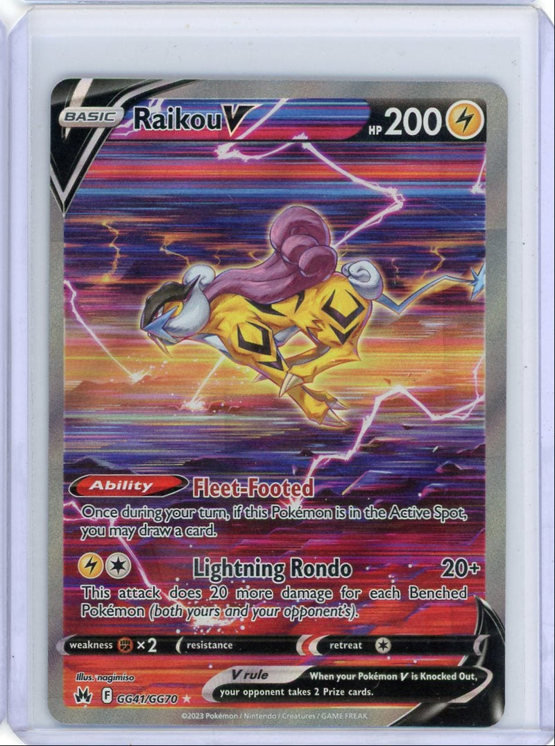 Raikou V Pokémon Crown Zenith Galarian Gallery 