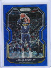 Jamal Murray 2020-21 Panini Prizm blue scope prizm #'d 37/49